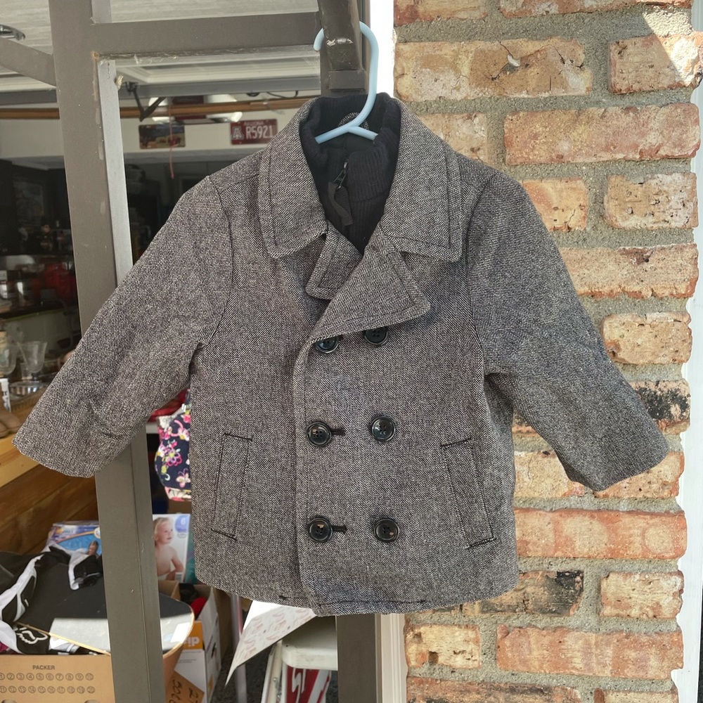 Toddler pea coat